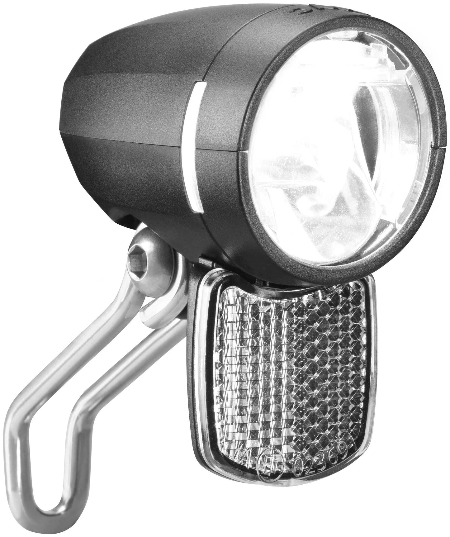 Headlight Busch und Müller Lumotec Myc T Senso Plus avec capteur et stand Light for Hub Dynamo - 50 Lux