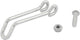 Busch Muller Headlight Crochet en argent en acier inoxydable 60 mm