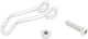 Busch Muller Headlight Crochet en argent en acier inoxydable moyen 45 18 mm