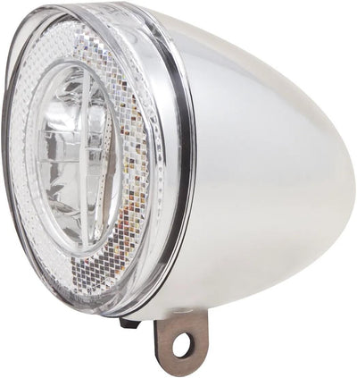 Spanninga phare LED swingo 20 xb bat.led fr.light spanni. swingo xb avec chauve-souris,chrome
