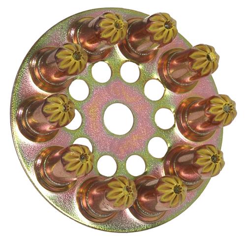 Motif de broche jaune p230 p250 p525 p560 (100pcs) (nml)