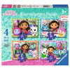 Ravensburger - Gabby's Dollhouse Puzzle 4in1