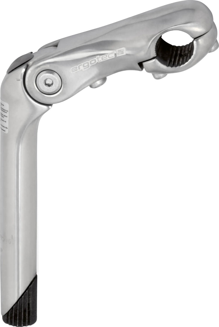 Ergotec Voice Cobra 25,4 mm 90 180 mm argent Alu
