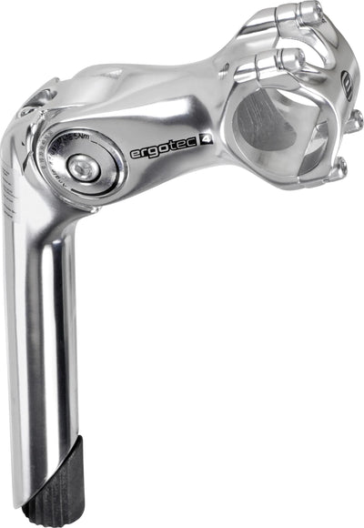 Octopus de tige ergotec 2 réglable 25,4 mm 90 mm argent