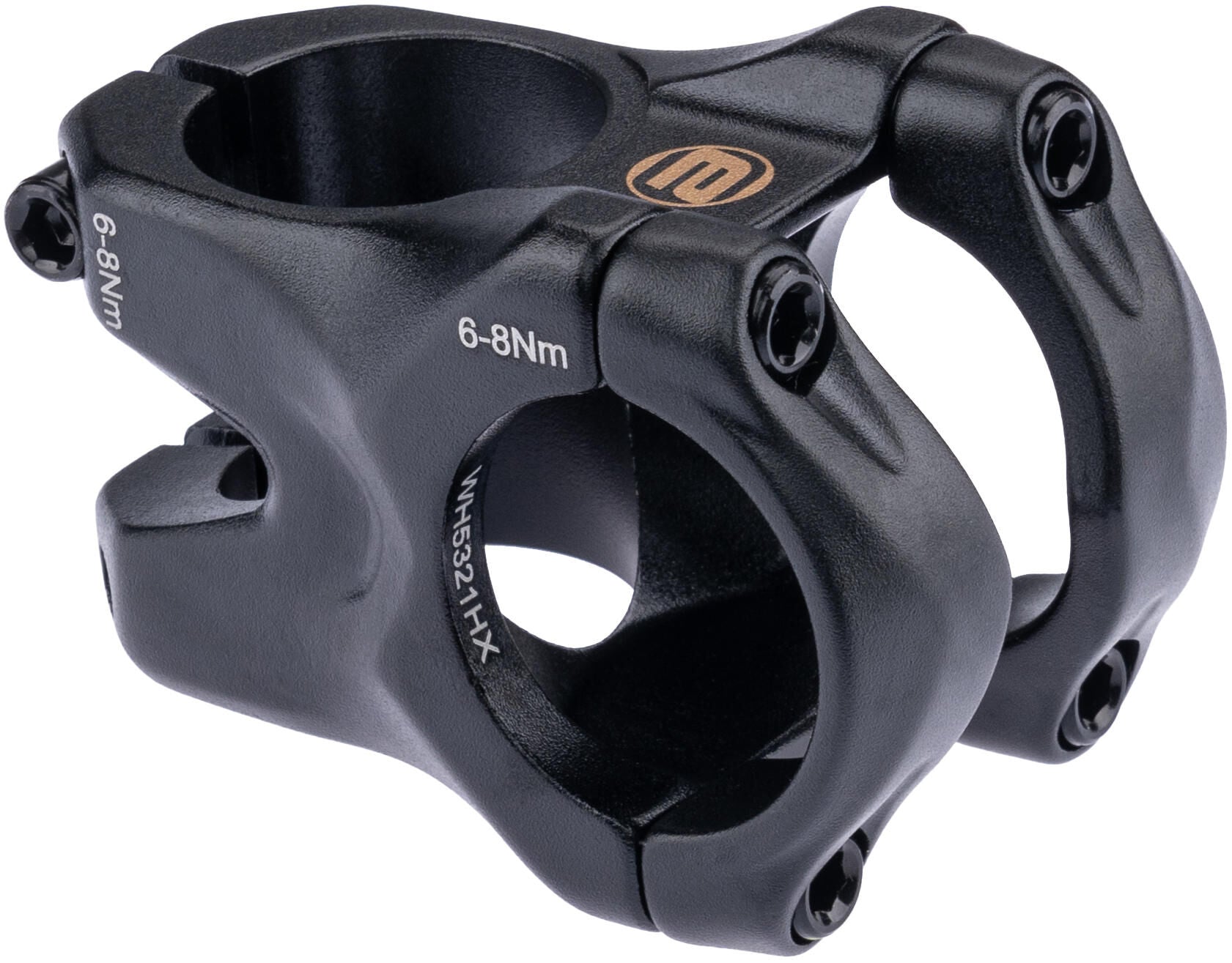 Basse de voix ergotec 31,8 mm en or noir