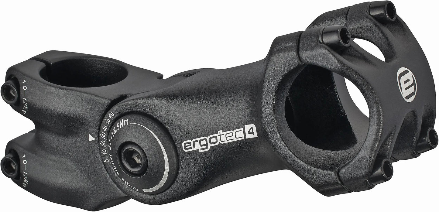 Ergotec Voorbouw Octopus réglable 2 105 70 mm 25,4 noir