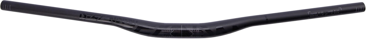 Descente du guidon Truvativ. Carbone 31,8x760mm