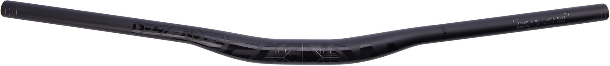Descente du guidon Truvativ. Carbone 31,8x760mm