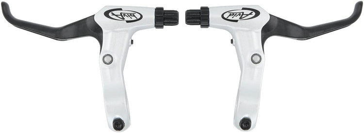 Avid Br.Lever Fr-5 Alu, paire, argent noir
