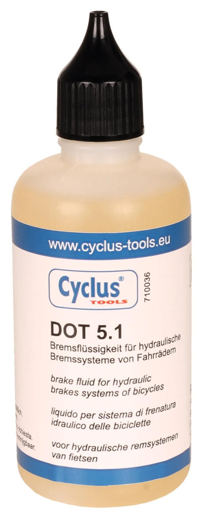 Cycle tools cycle liquide de frein dot 5.1 br.fluid cycle dot 5.1 bouteille 100ml