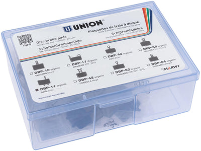 Marwi union jeu de plaquettes de frein à disque dbp-26e e-bike kevlar organique (25pr)