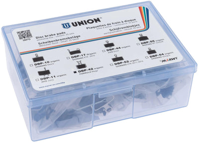 Marwi union jeu de plaquettes de frein à disque dbp-52e e-bike kevlar organique (25pr)