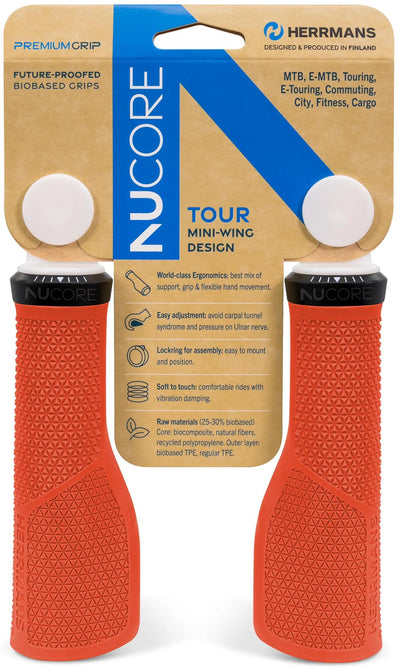 Poignée Herrmans Nucore Tour grip Herrmans Nucore Tour 130 mm Peak Lava