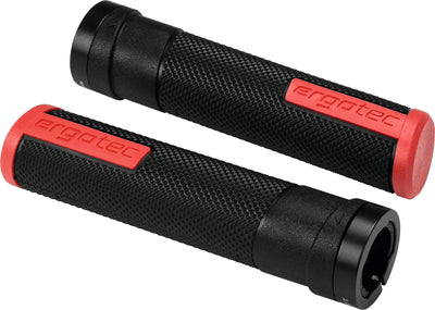 Ergotec Grip Porto Kraton, paire, bl. rouge