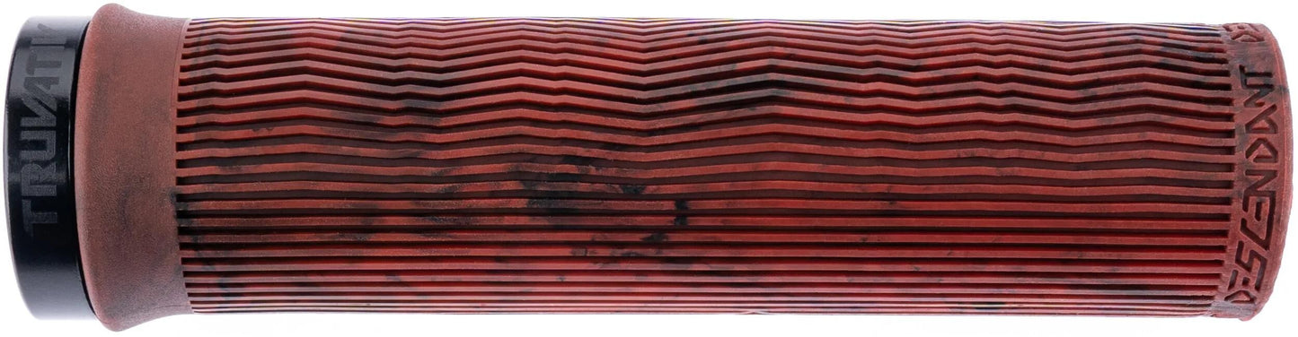 Truvativ Grip descendant rouge marbré noir