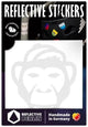 Reflective Berlin Ref.Sticker Ref.Berlin singe blanc