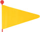 Drapeau de sécurité de mode vélo siwi-sicherh.wimpel farb. trier.175cm