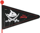 Bike Fashion Safety Flag 2-Split Caept'n Sharky