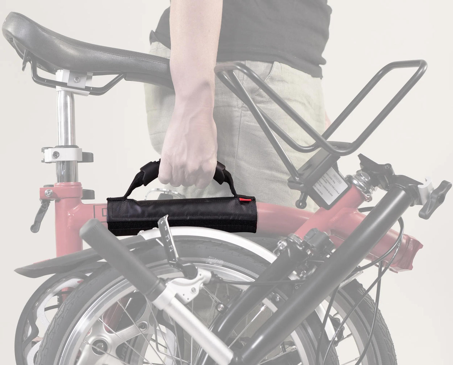 Fahrer pliant de vélo de vélo