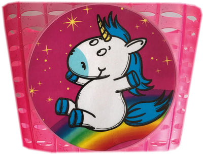 Vélo à la mode pour enfants Basket pour enfants panier de licorne plastique