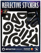Reflective Berlin Ref.Sticker Ref.Berlin Doodle Black