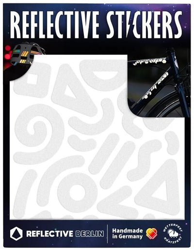 Reflective Berlin Ref.Sticker Ref.Berlin Doodle White