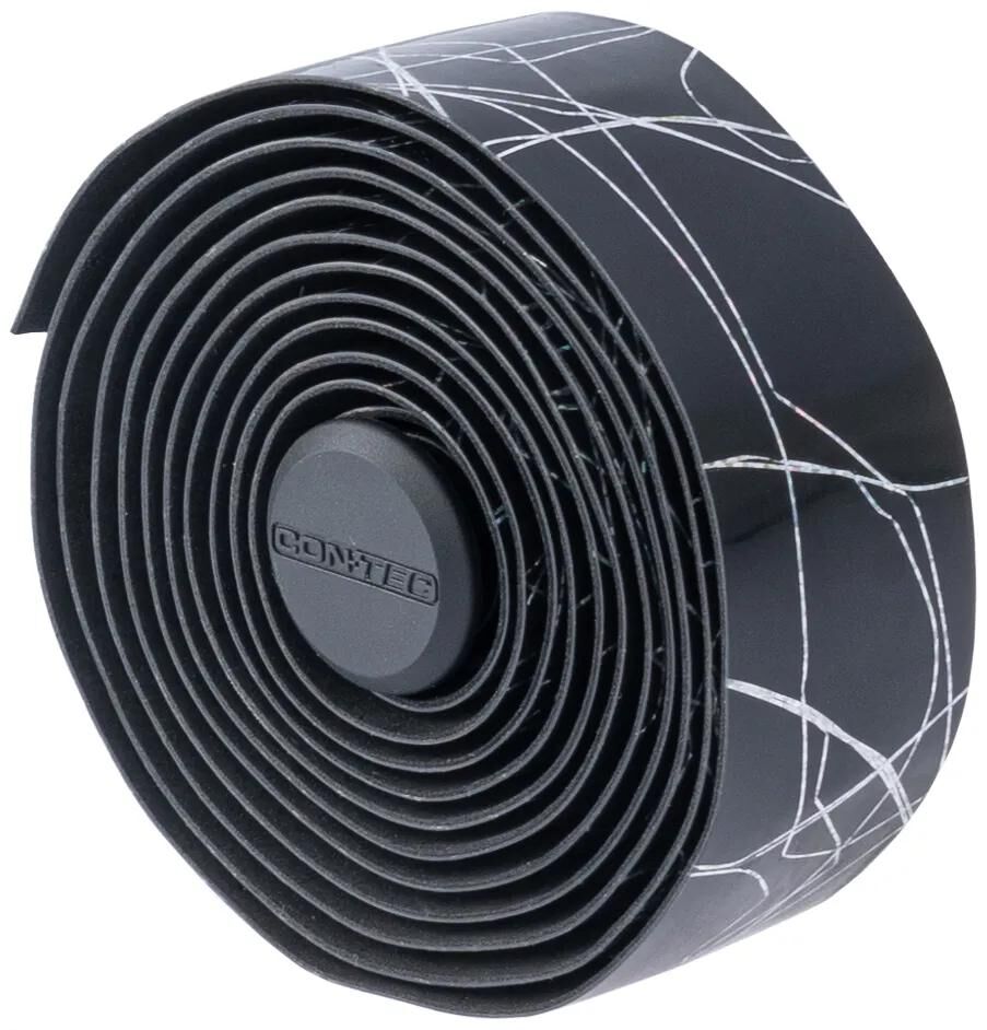 Consec Ct Bar Tape Comfort.Tacky 200 mm noir métallique