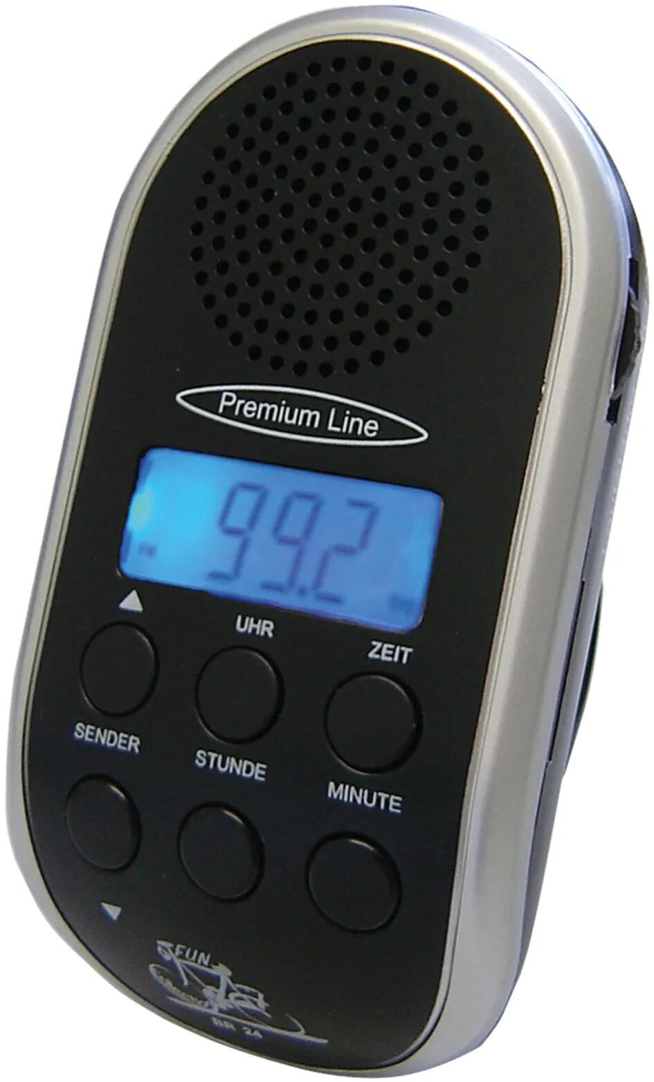 Sécurité Plus Bike Radio BR24 Anth. Argent