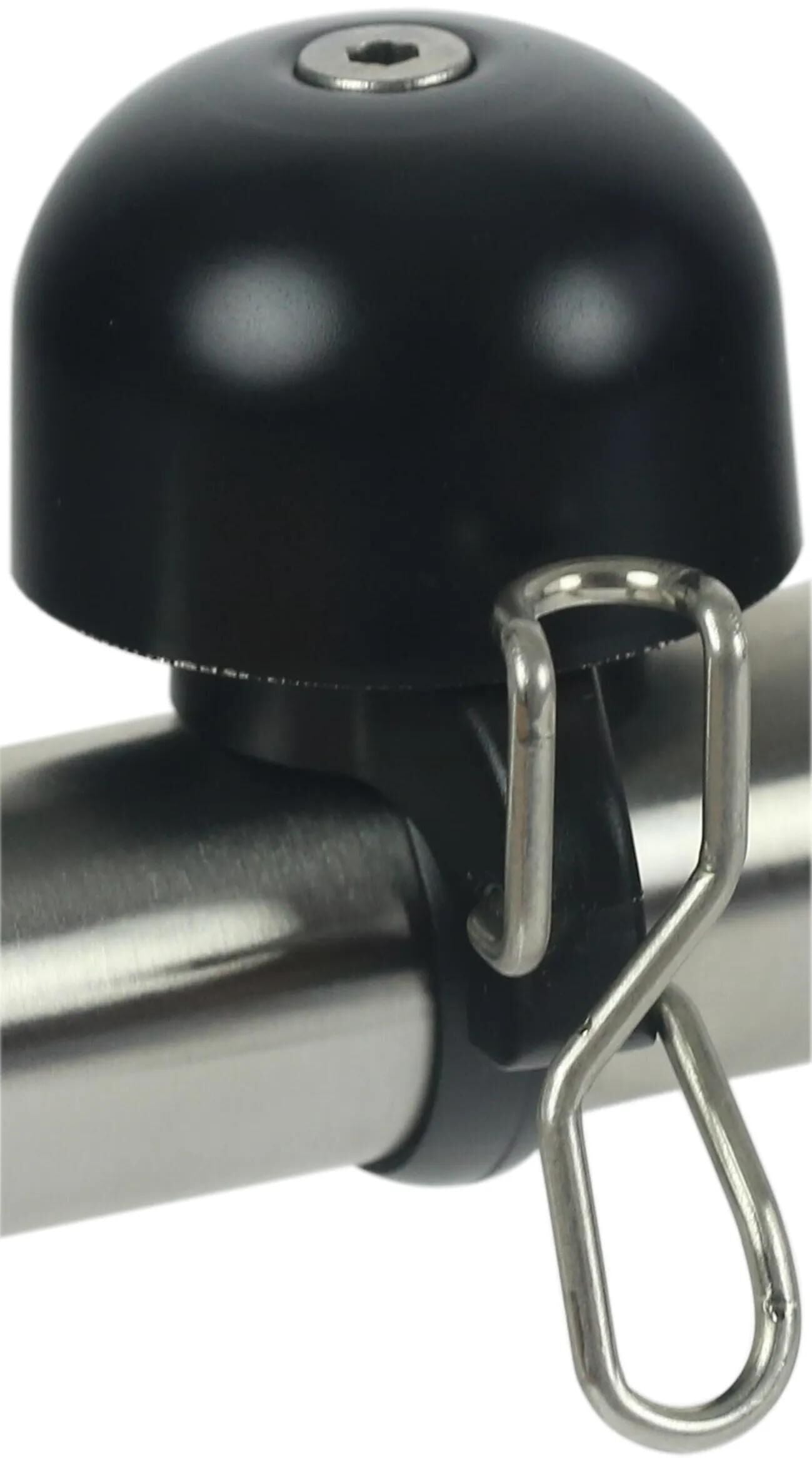 Widek Trombone de cloche de vélo mini trombone de cloche mini plastique alu, noir