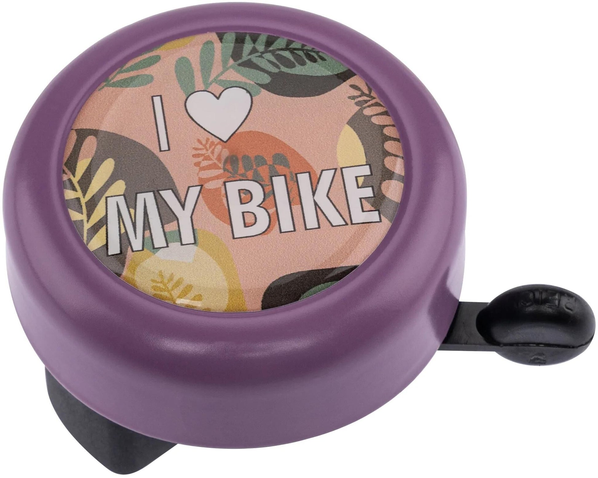 Reich Rich Motif Bell j'aime mon vélo violet Pai