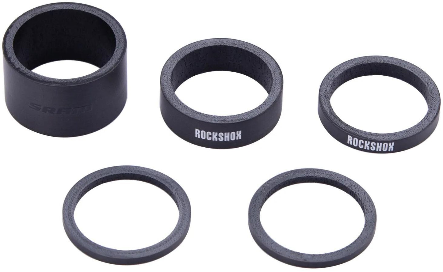Spacer Rockshox Set Rs avec logo blanc