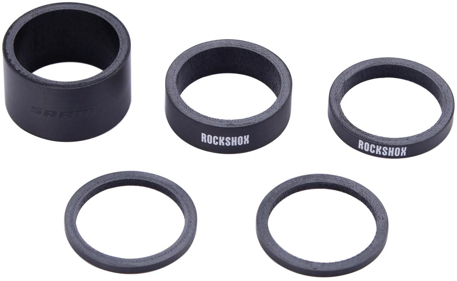 Spacer Rockshox Set Rs avec logo blanc