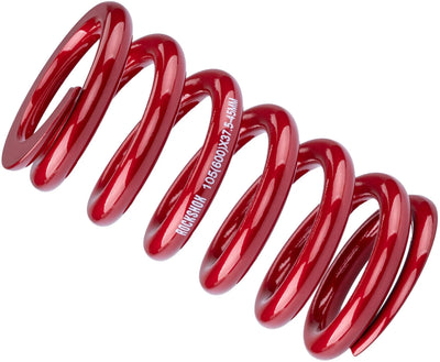 Ressort Rockshox rs 37,5-45mm 114mm 600 lb rouge électrique