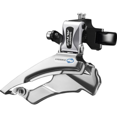 Shimano voorkerilleur 3 x 7 8 vitesses Altus FD-M313 Down Swing Double Pull with High Blamp 42-48T (66-69 °)