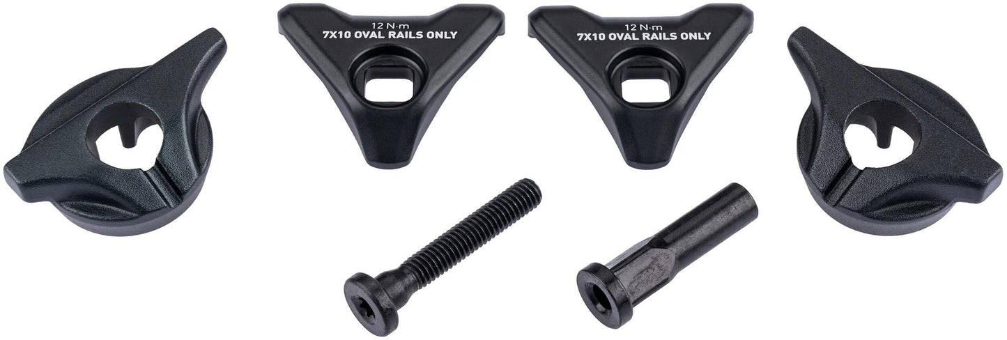Rockshox SEAT SEATOST Clamp RS F.Saddle Rails ovale 10 mm