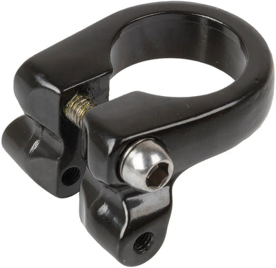 Collier de serrage de tige de selle M-wave m6 allen 34,9 mm noir avec point d'attache supplémentaire