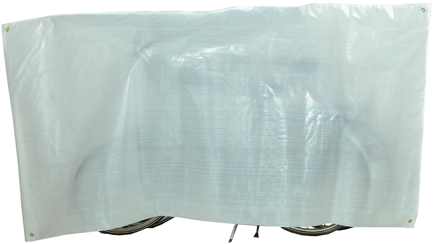 Couverture de protection de vélo VK (3) duo blanc