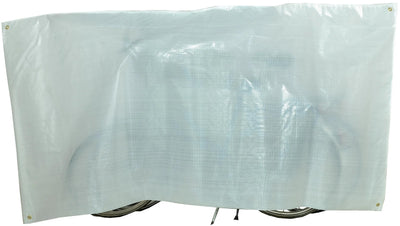 Couverture de protection de vélo VK (3) duo blanc