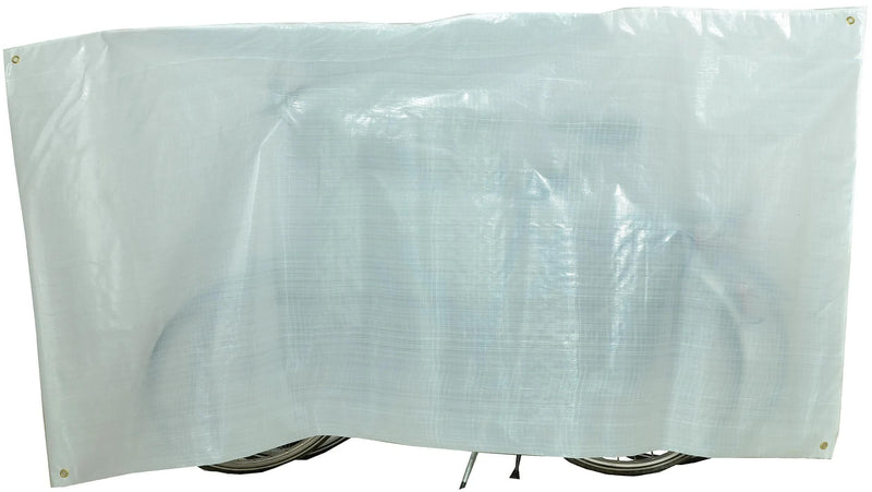 Couverture de protection de vélo VK (3) duo blanc