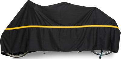 VK Couverture de protection des vélos (58) Tandem de Luxe Black