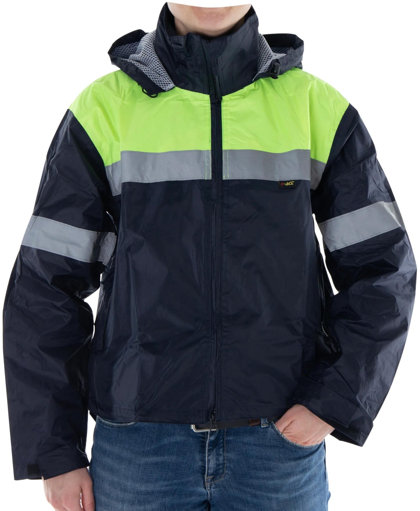 Imperméable réfléchissant à 4 actes