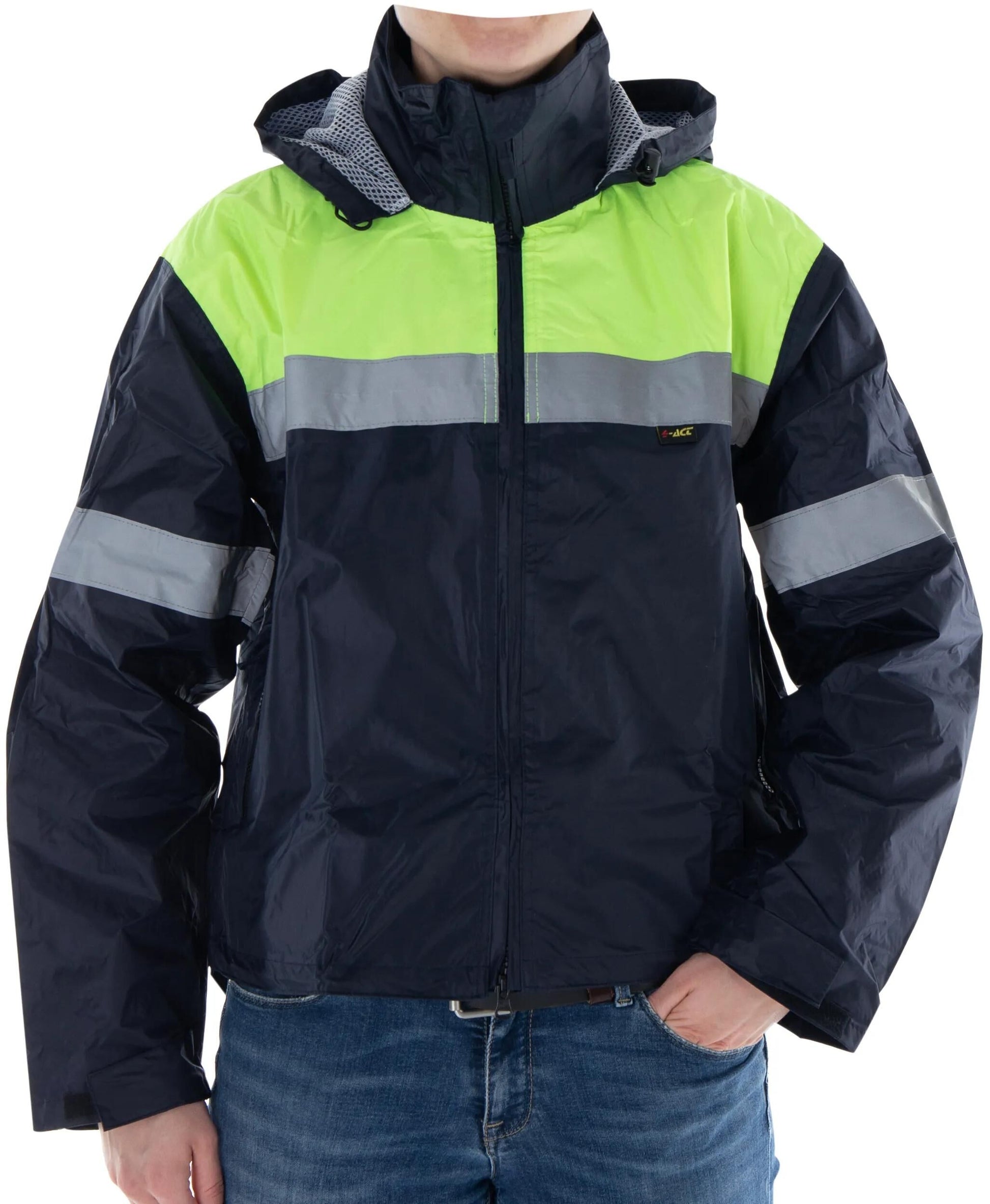 Imperméable réfléchissant à 4 actes