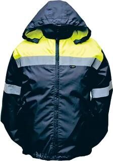 Veste de pluie imperméable réfléchissante 4 actes taille xl bleu y reflex