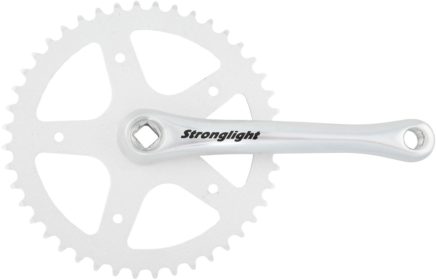 Stronglight Crankset 1-SPEED 44T 170 mm Sil.