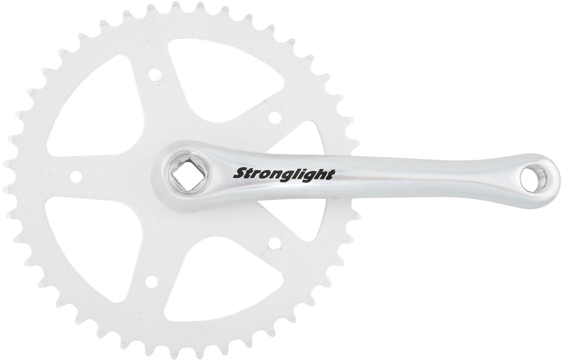 Stronglight Crankset 1-SPEED 44T 170 mm Sil.