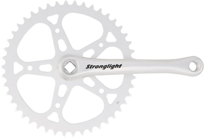 Stronglight Crankset 46t 1 vidange 170 mm Sil.