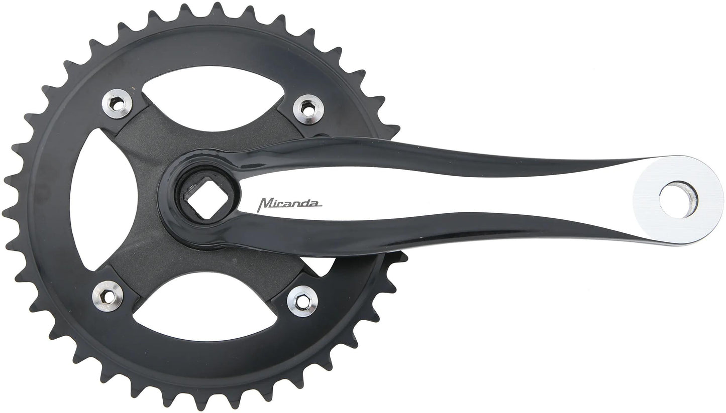 Miranda Cranket Set Beta 1R Plus Cranket Beta 1R plus 170 mm 38T B Sil.