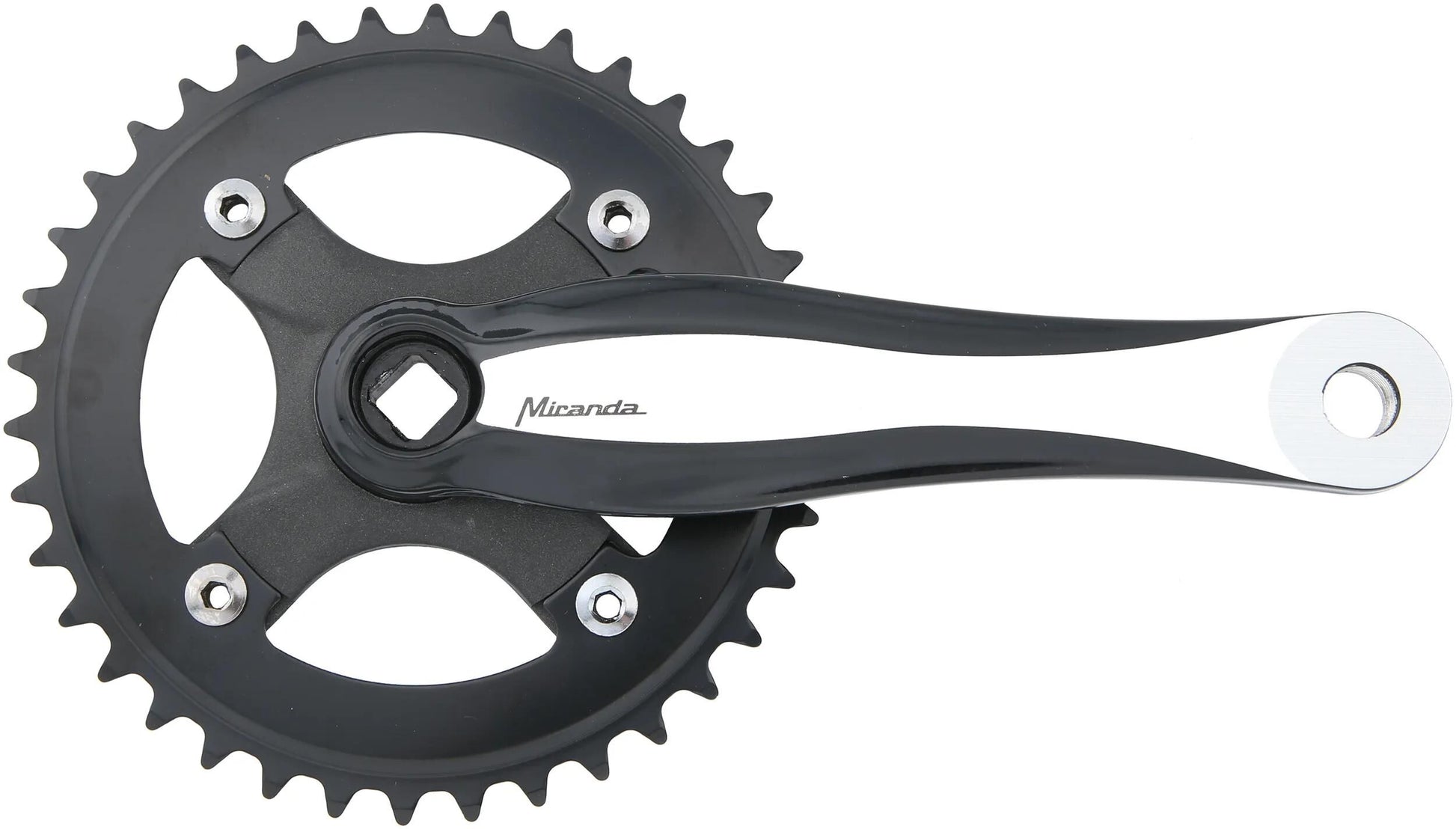 Miranda Cranket Set Beta 1R Plus Cranket Beta 1R plus 170 mm 38T B Sil.