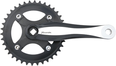 Miranda Cranket Set Beta 1R Plus Cranket Beta 1R plus 170 mm 38T B Sil.