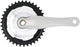 Miranda Crankstel Cranket 170 mm en acier Alu Silver